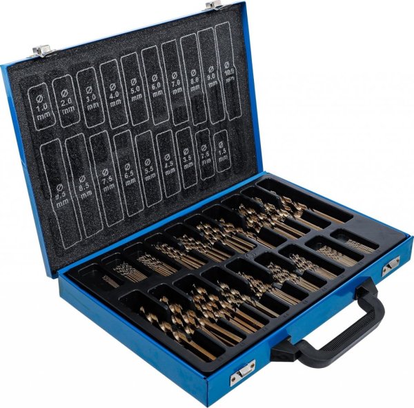 HSS-COB Borrsats 1–10 mm, 170 delar