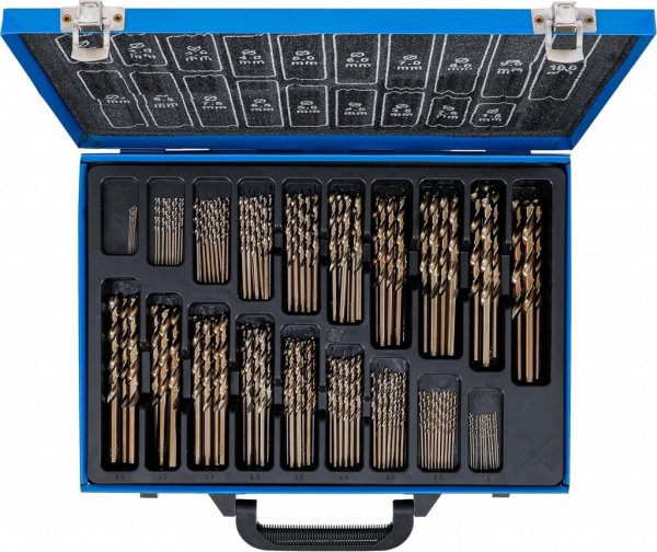 HSS-COB Borrsats 1–10 mm, 170 delar