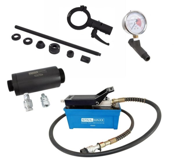 Hydraulisk-verkstadspump-grundsats-automatisk