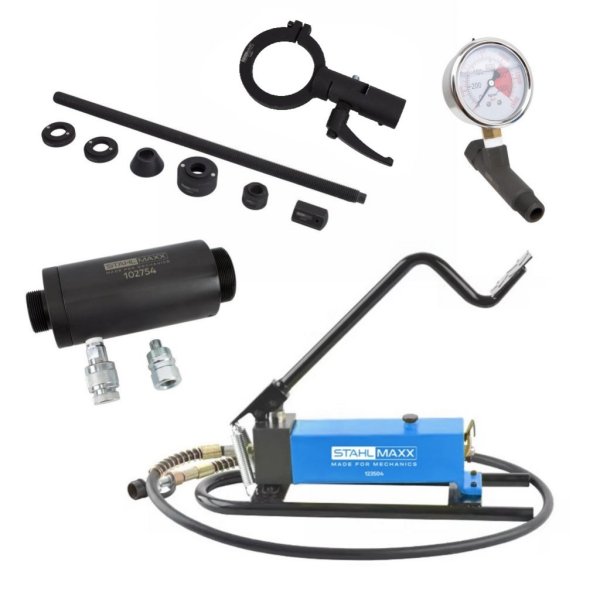Hydraulisk-verkstadspump-grundsats-manuell