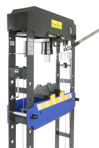 Hydraulpress, svetsad, 50t, inkl. pressdornsats