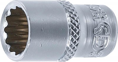 Hylsa 1/4 12-kant 4–14 mm Kromvanadin