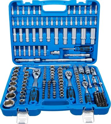 Hylsnyckelsats 192 delar, tum