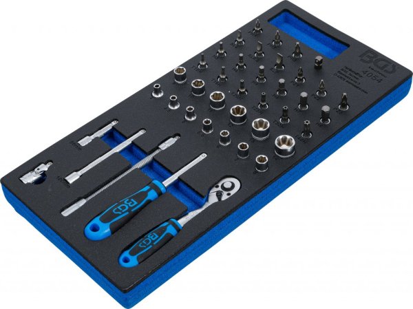 Hylsnyckelsats 6,3 mm, 41 delar