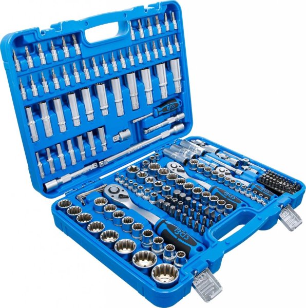Hylsnyckelsats Gear Lock, 192 delar