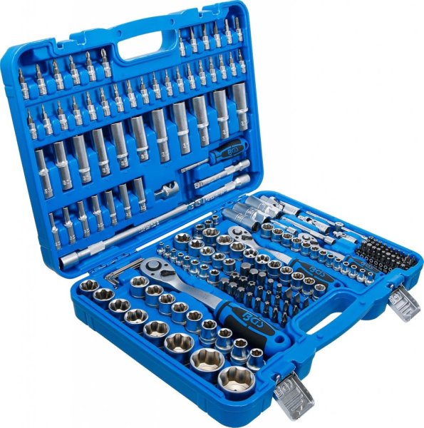 Hylsnyckelsats Super Lock, 192 delar