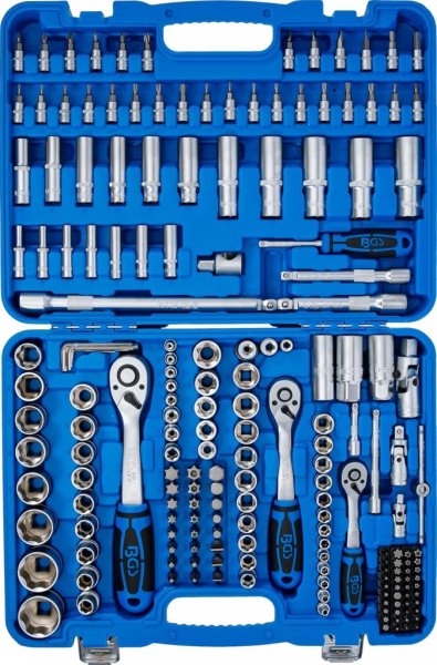 Hylsnyckelsats Super Lock, 192 delar