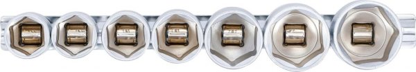 Hylssats, sexkant, 20-32 mm, 7 delar