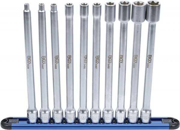 Hylssats XXL, E-profil, E6-E20 mm, 10 delar