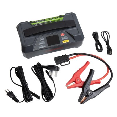 Starthjälp, batteripaket, JTC4250 LIFEPO4, 6V+12V, 4250A, generator, startmotor, batteritestare med app