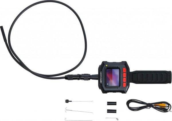 Inspektionskamera med TFT-monitor, Ø 8 mm – Professionell endoskopkamera för bil och VVS