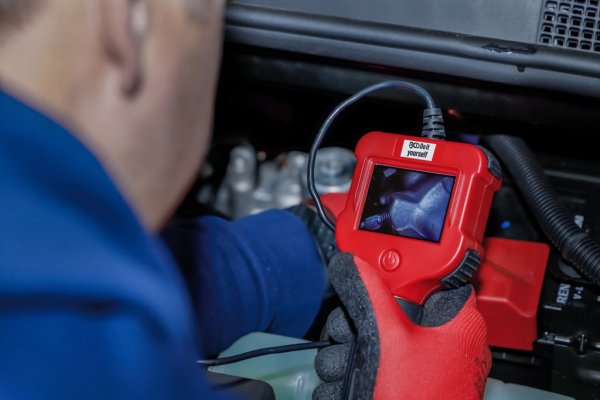 Inspektionskamera med TFT-monitor, Kamerahuvud Ø 5,5 mm