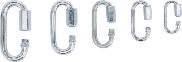 Karabinhakar Sortiment 20 delar – Aluminium Hakar Set