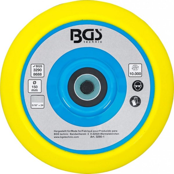 Kardborre rondell 150 mm för BGS 8688 – Sliprondell M8