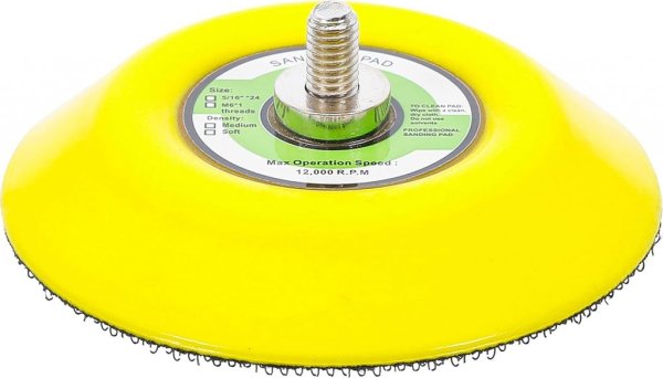 Kardborre rondell 75 mm för BGS 3291 – Sliprondell med M6 fäste
