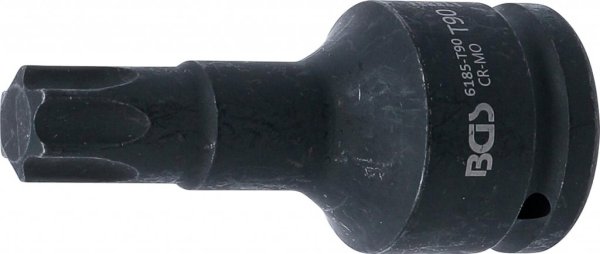 Kraft-Bitshylsa, Torx T60-T100, 100 mm