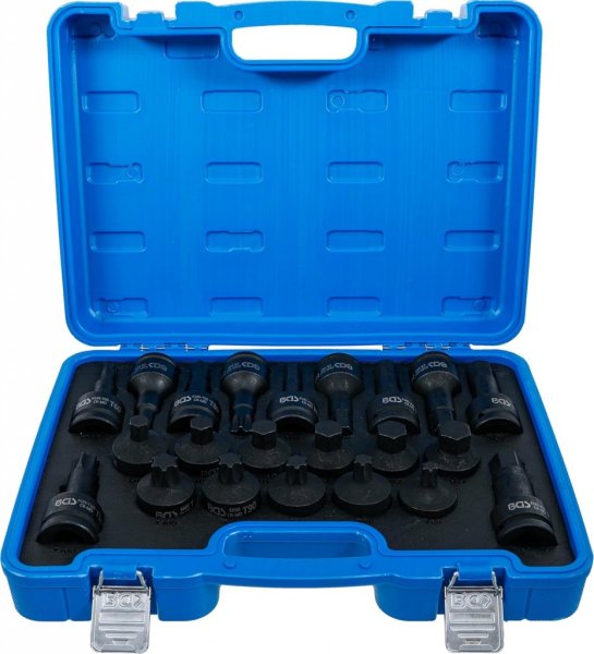 Kraftig Bitshylssats 3/4, Insex & Torx – 22 delar