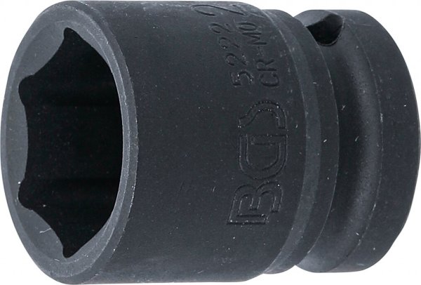Krafthylsa, 6-kant, 8-52 mm