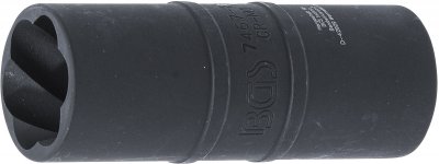 Krafthylsa & Bult- & mutteravdragare i ett, 21 mm, 1/2