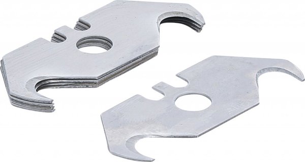 Krokblad-sats, 0,6 x 19 mm, 5 delar