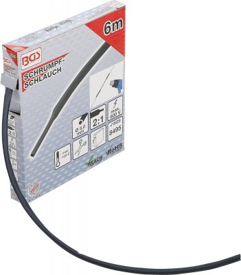 Krympslang i box, svart