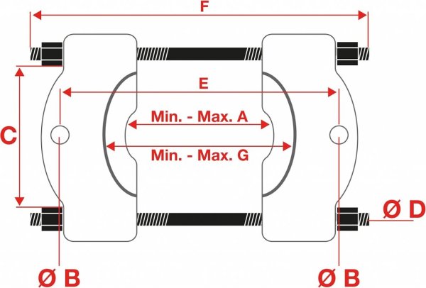 Kullager-separator, 5-63 mm