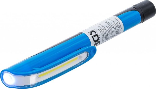 LED-/UV-Pennlampa med COB LED och Magnetfot