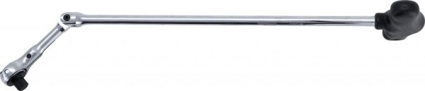 Ledbar spärrskaft med T-handtag, 1/4, 450 mm