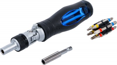 Ledhandtag med spärr, för 1/4 Bits, 14 delar