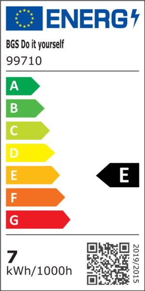 LED Verkstadslampa 6W med 5 m Kabel, 220V