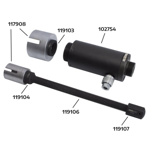 Liten Expansionssats för Hydraulcylindrar