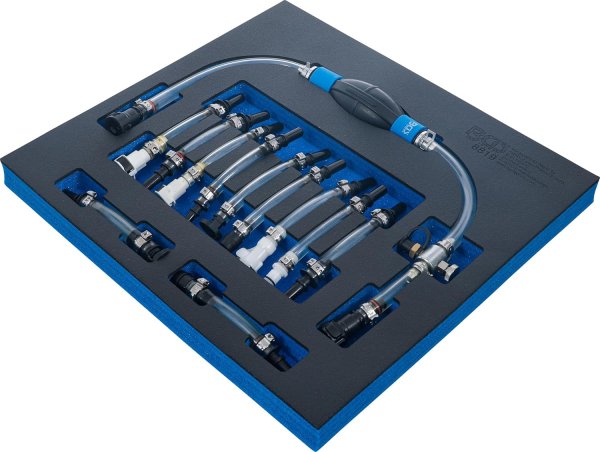 Luftningssats diesel lågtryck – handpump & adaptrar