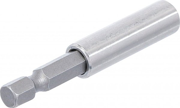 Magnetbitshållare, extra stark 1/4, 60 mm