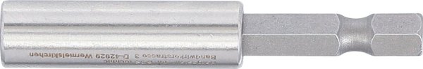 Magnetbitshållare, extra stark 1/4, 60 mm