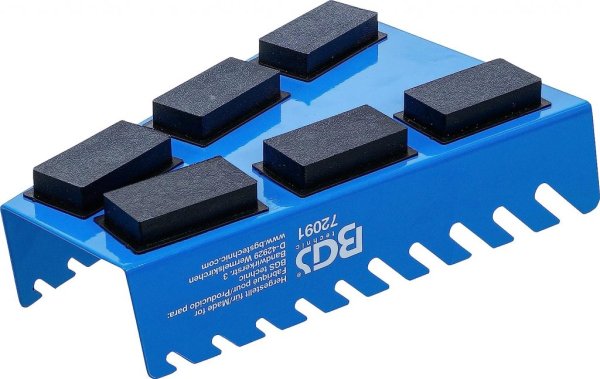 Magnethållare för 10 blocknycklar med kraftiga magneter