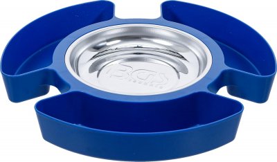Magnetisk skål med 3 plastfack, Ø 150 mm