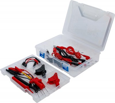 Mätkabel- & Mätspets-Set, 15 del.