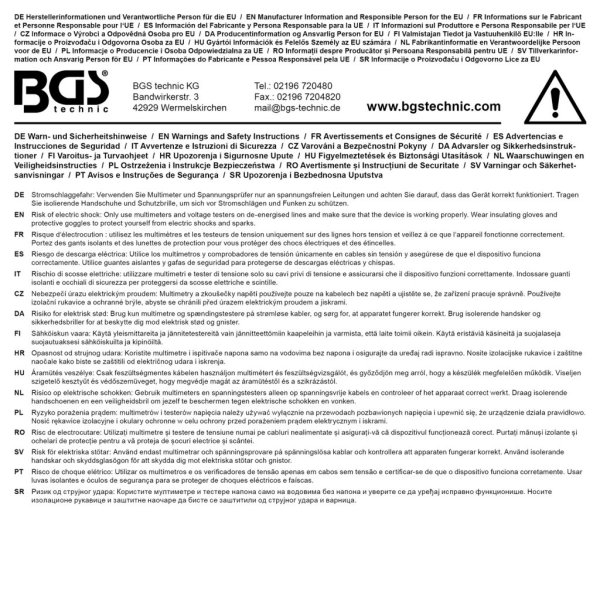 Mätkabel- & Mätspets-Set, 30 del.