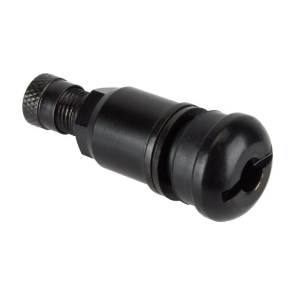 Svart Metallventil 42 mm – 20 st, Eloxerad Mässing