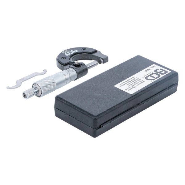 Mikrometer, Noggrannhet 0,01 mm, 0-25 mm