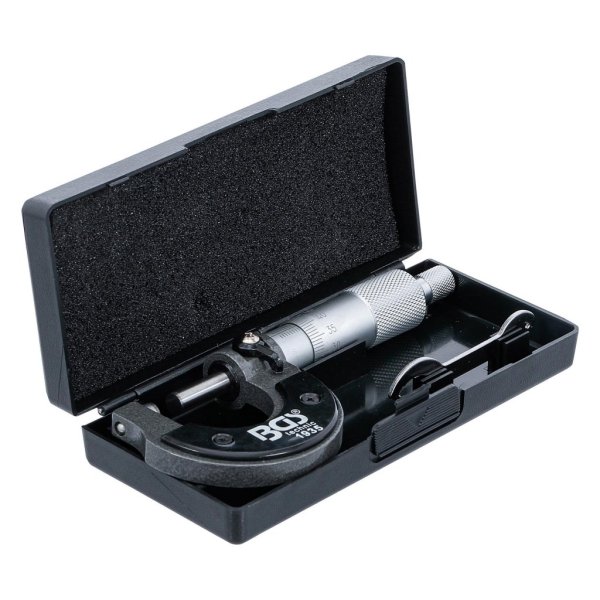 Mikrometer, Noggrannhet 0,01 mm, 0-25 mm