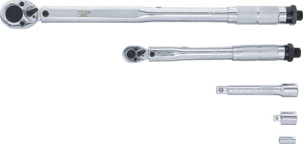 Momentnyckelsats 1/4 & 1/2 med adapter