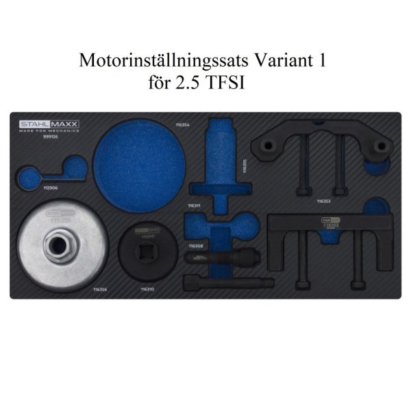 Motorinställningssats variant 1 för Audi 2.5 TFSI