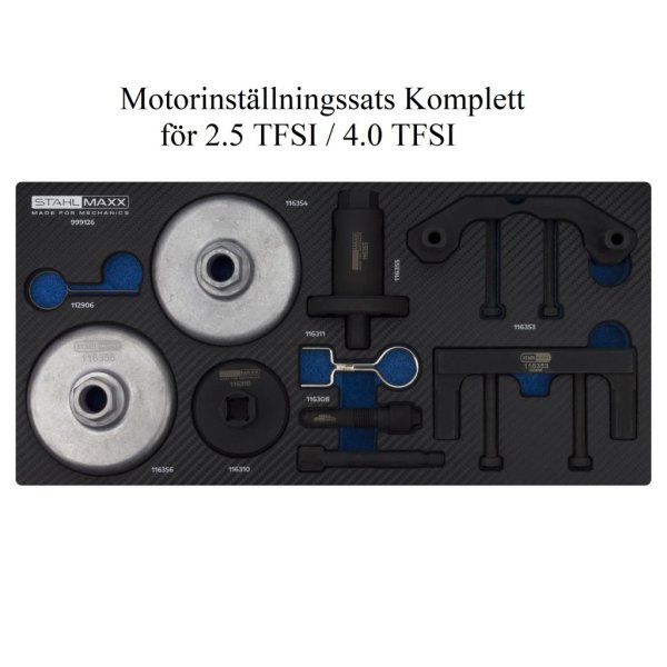 Motor verktygssats för Audi 2.5 4.0 TFSI