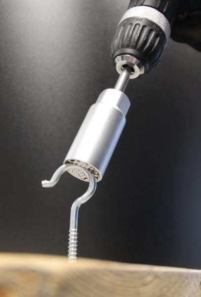 Multihylsa med adapter, 9-21 mm, 3/8, 3 delar