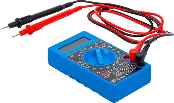 Multimeter, 3 1/2-siffrig, digital