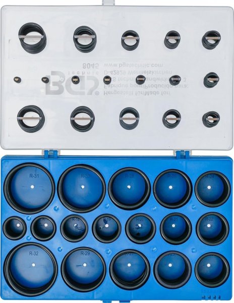 O-Ring Sortiment Metrisk 419 delar NBR 3–50 mm
