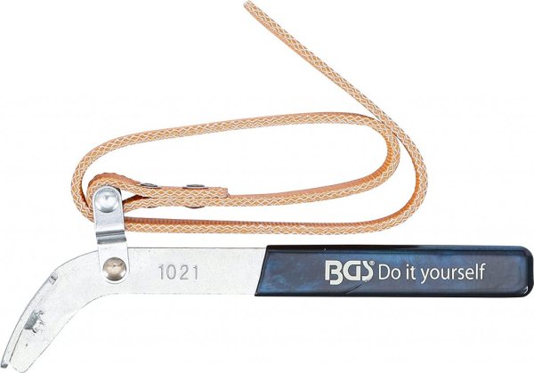Oljefilter-Bandnyckel 460 mm – Gummerat Band