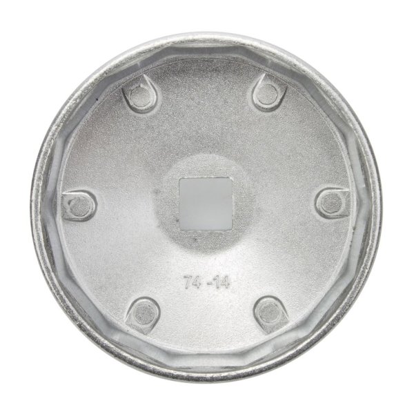 Oljefilterhylsa, 74 mm, 14 PT, BMW, MB, Opel, VAG