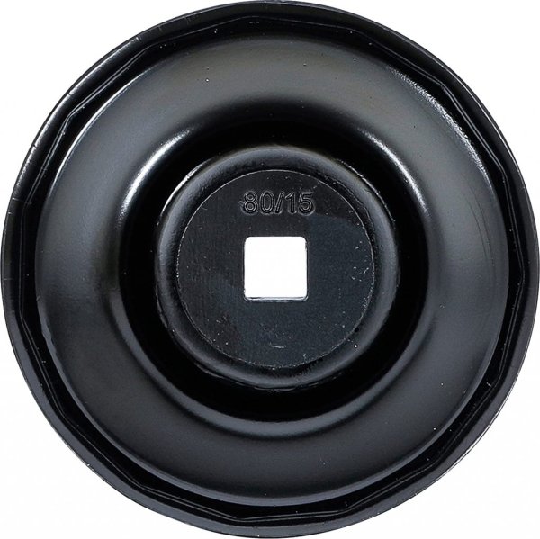 Oljefilterhylsa, 80 mm, 15 PT, Honda, Mazda, Nissan, Opel